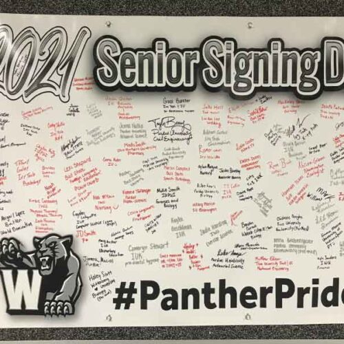 western-senior-sign